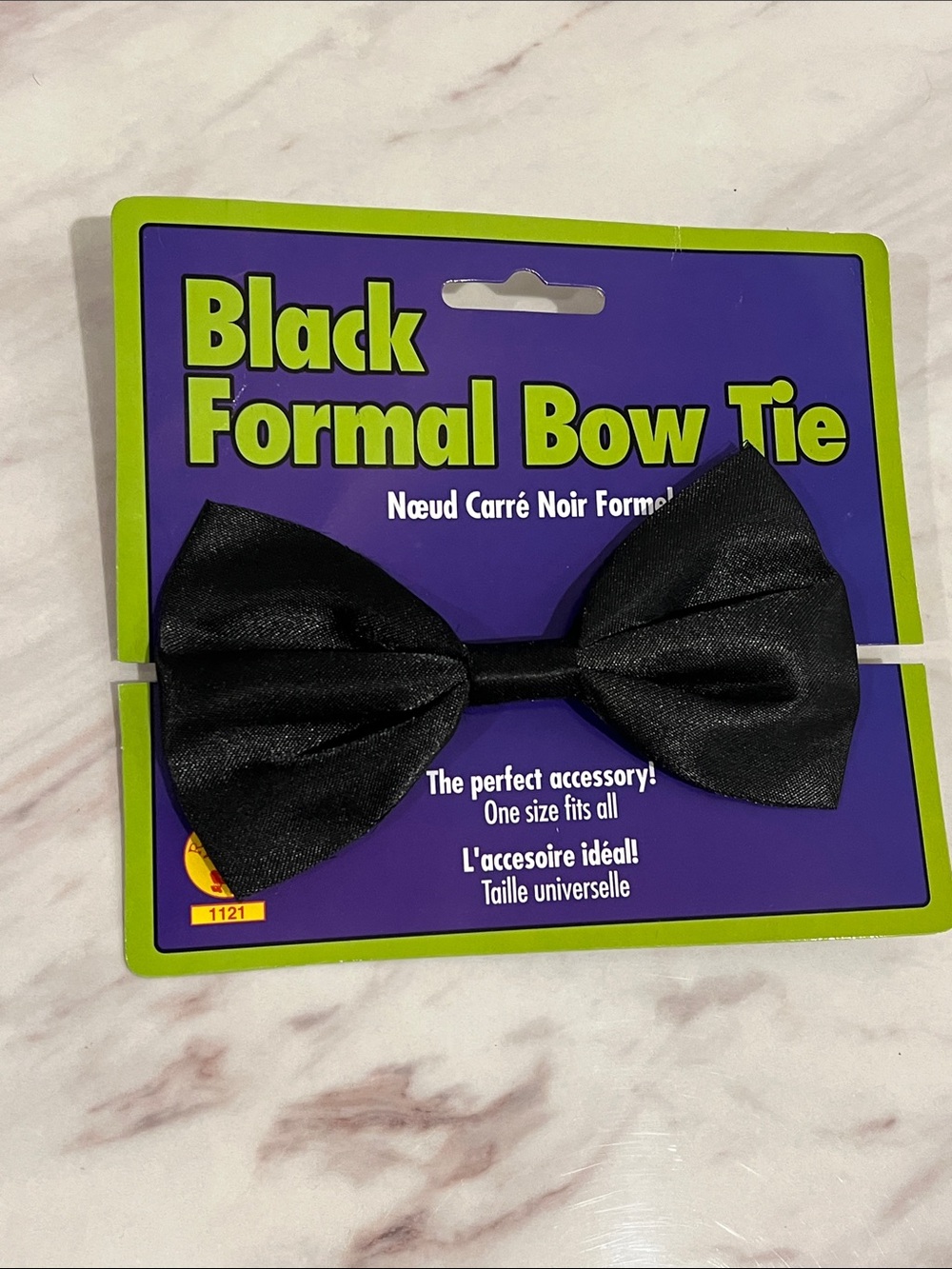 Rubie's | Black Formal Bow Tie One Size Fits All